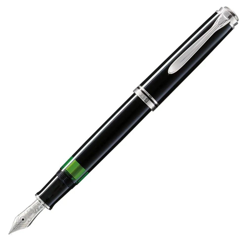 Pelikan, Füller Souverän M805, 18K Feder, Schwarz 1