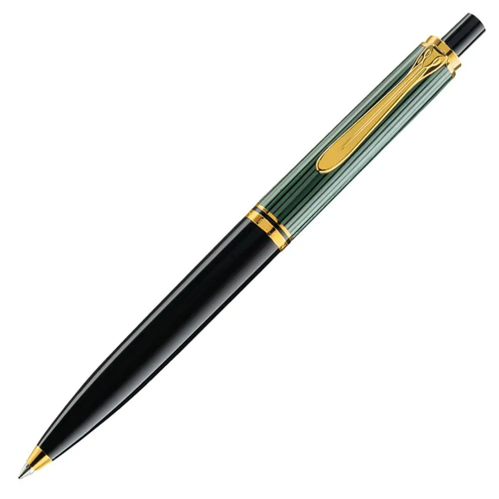 Pelikan, Souverän Kugelschreiber K400, Schwarz-Grün 1
