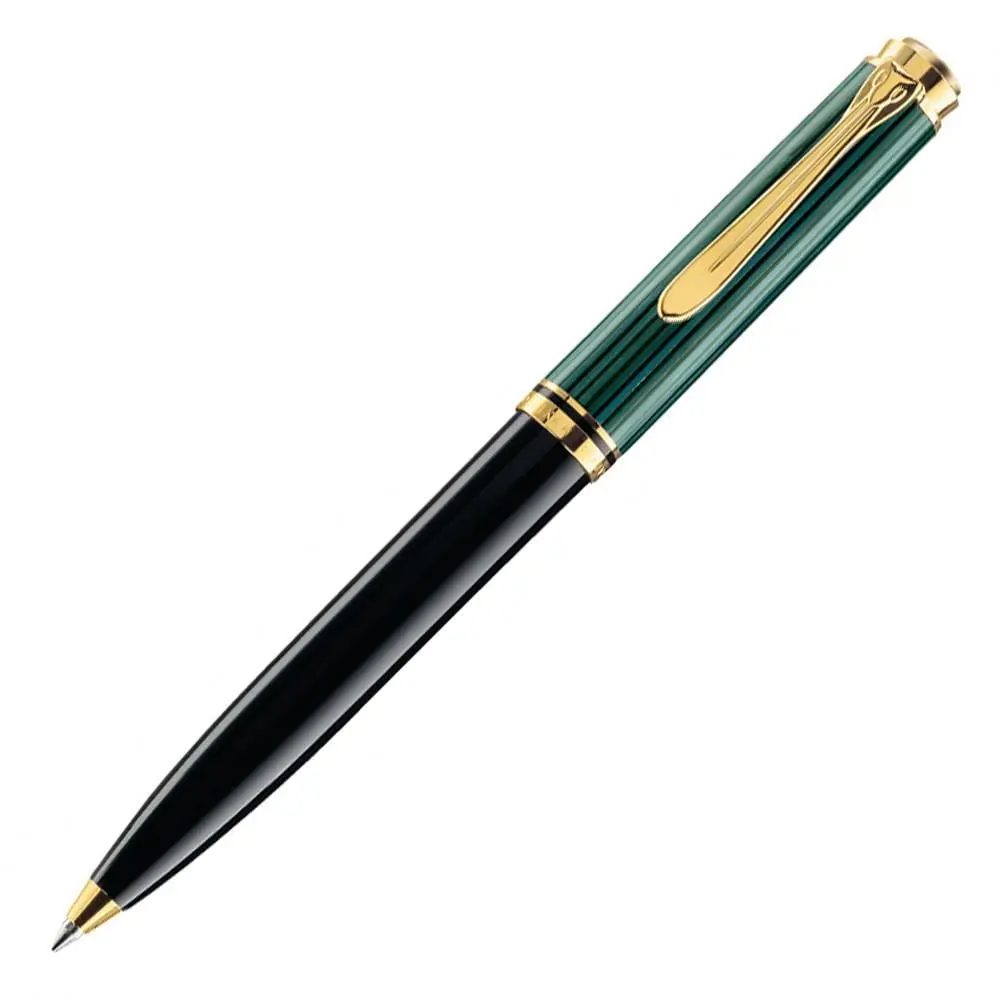 Pelikan, Souverän Kugelschreiber K600, Schwarz-Grün 1