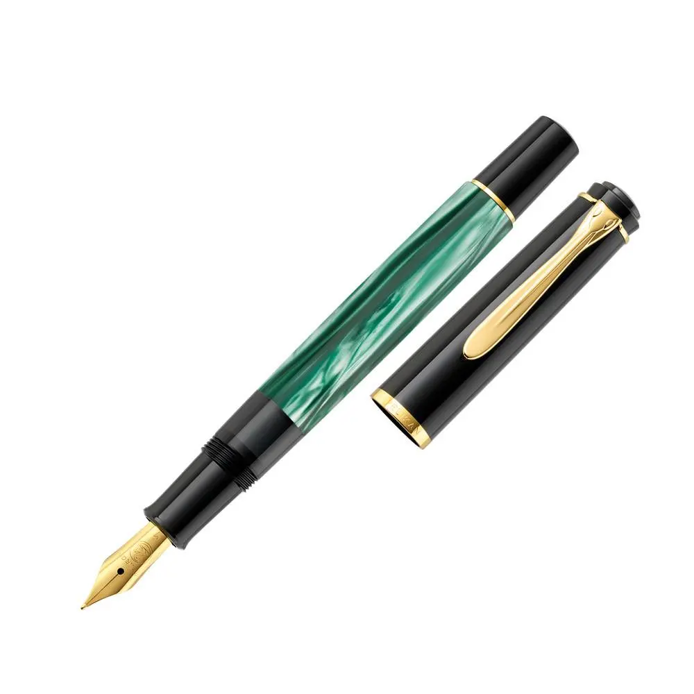 Pelikan, Füller Classic M200, Green-Marbled 1