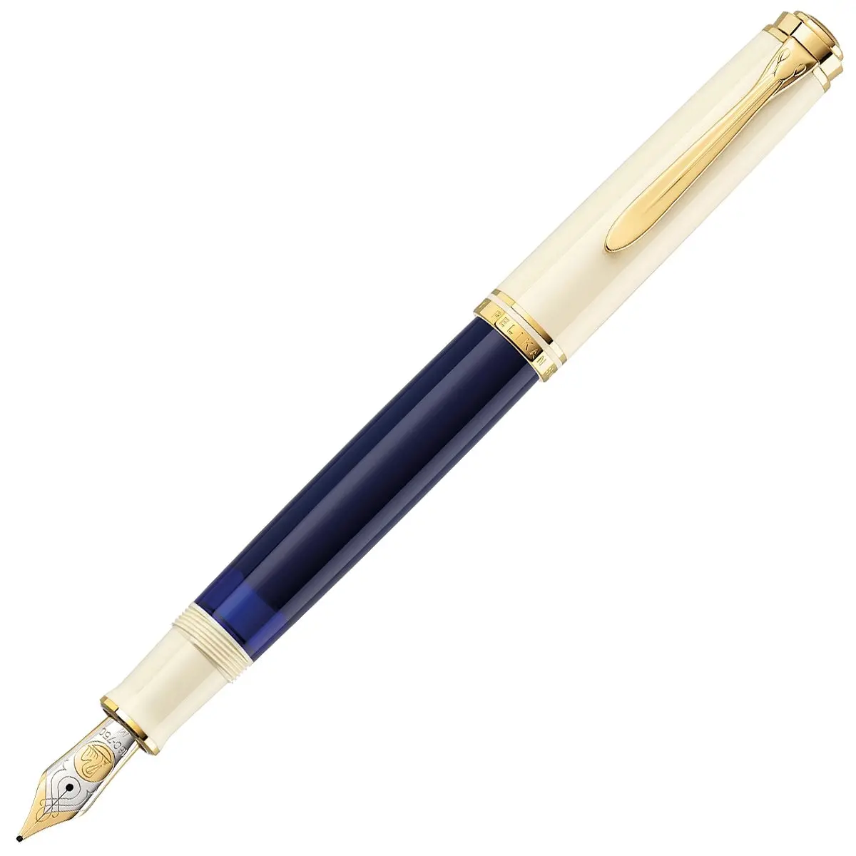 Pelikan, Füller, Souverän M800, 18Kt, Cream Blue 1