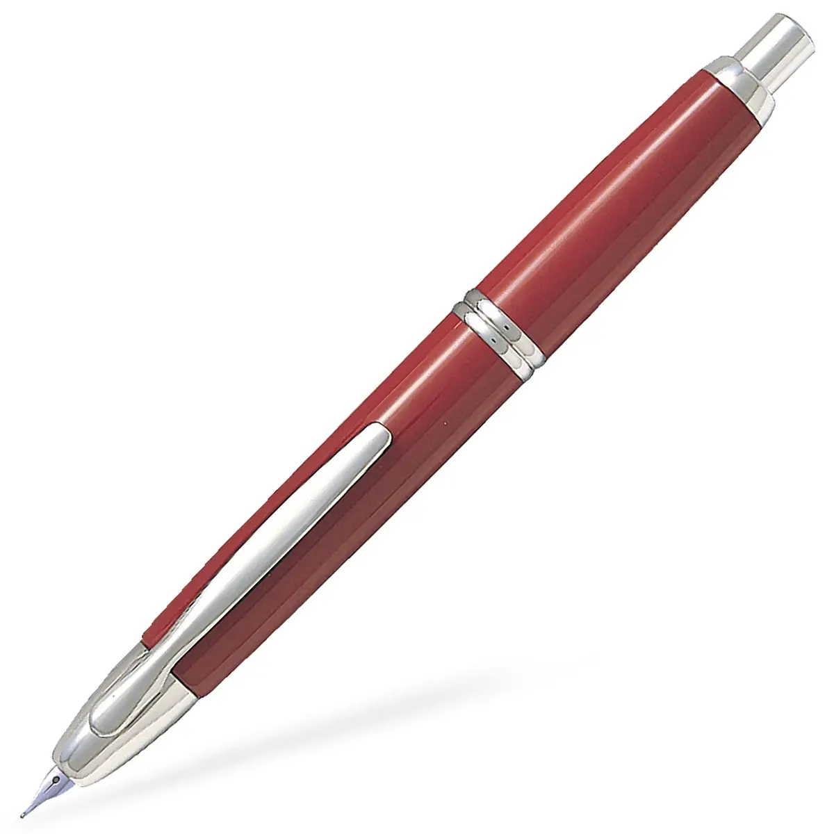 Pilot Füller Capless Rhodium, 18Kt, Rot 1