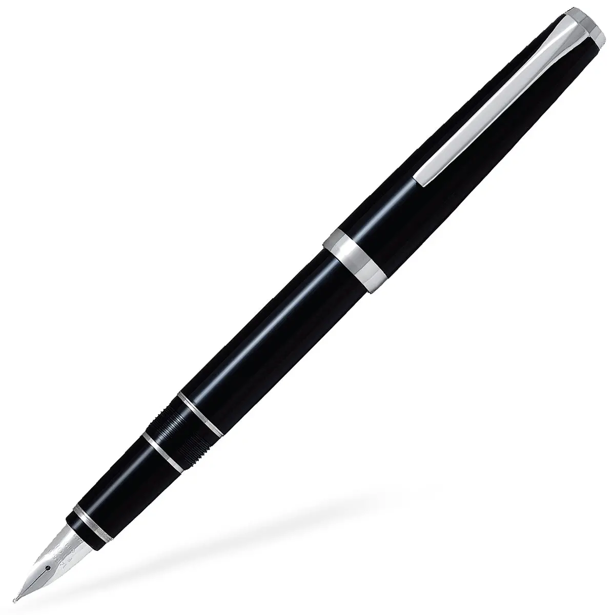 Pilot Füller Falcon 14Kt, Schwarz 1