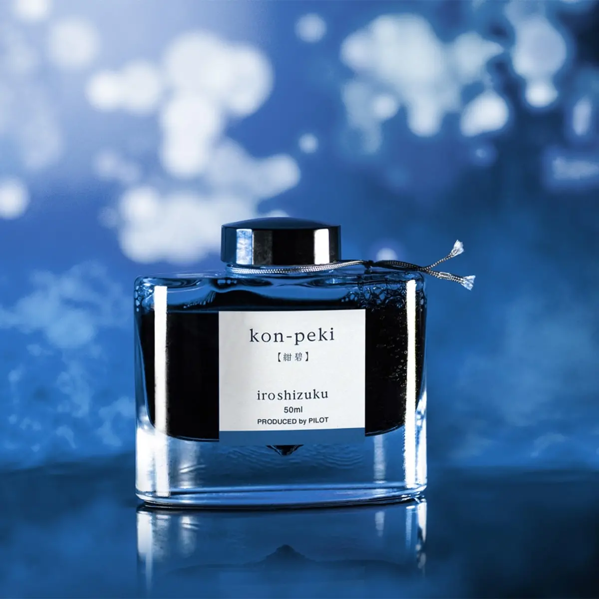 Pilot, Tintenglas Iroshizuku, Deep Cerulean Blue, 50 Ml, Kon-Peki 1