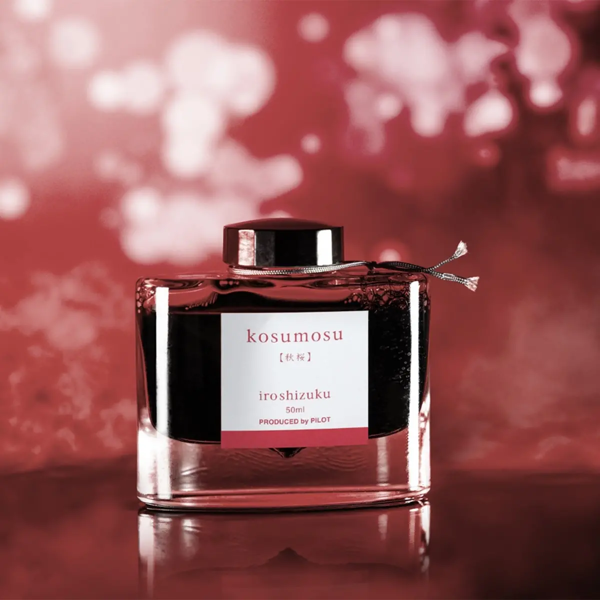 Pilot, Tintenglas Iroshizuku, Fall Cherry, 50 Ml, Kosumosu 1