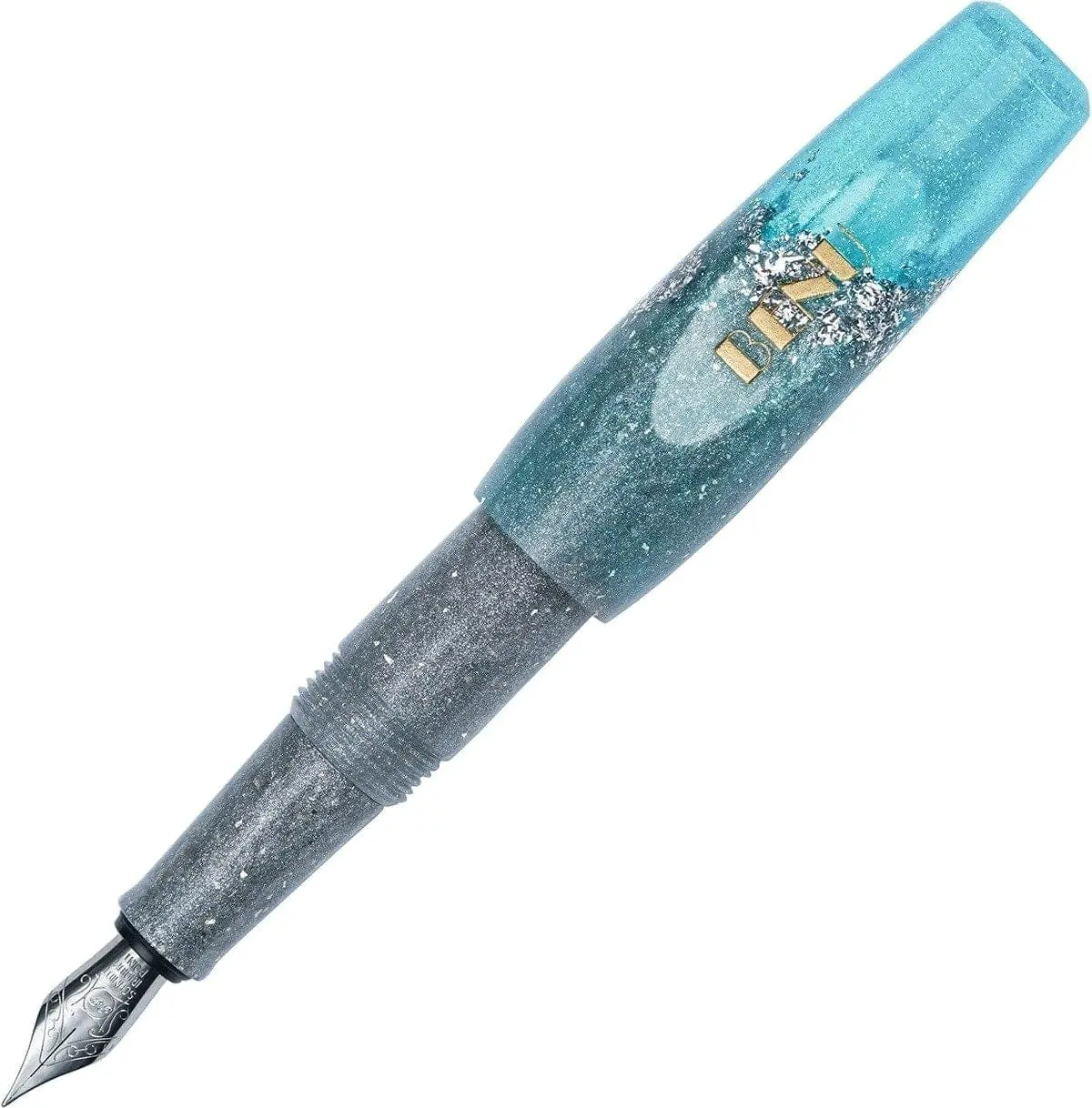 Benu Füller Pixie Silber, Aqua Glow 1
