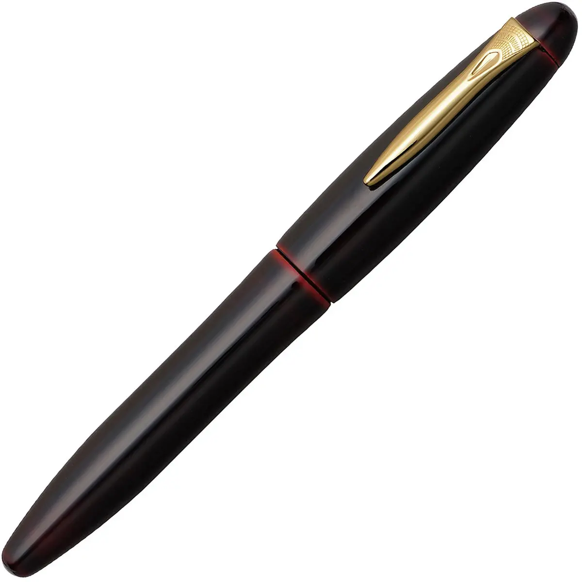 Platinum, Füller, Izumo Tame-Nuri, 18Kt, Aka-Tame 1