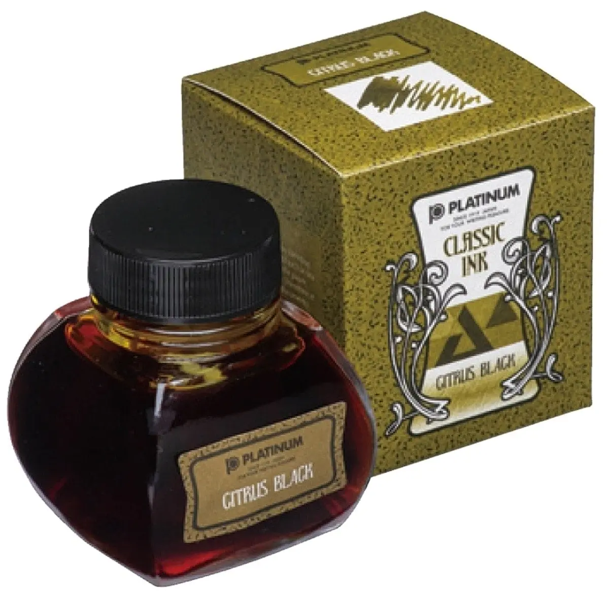 Platinum, Tintenglas, Classic Ink Citrus Black 1