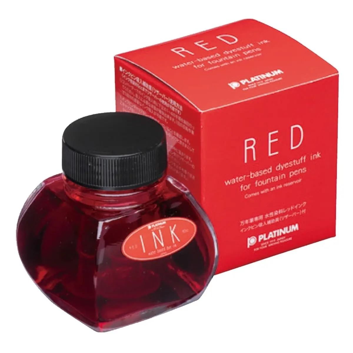 Platinum, Tintenglas, Dye Ink Red 1