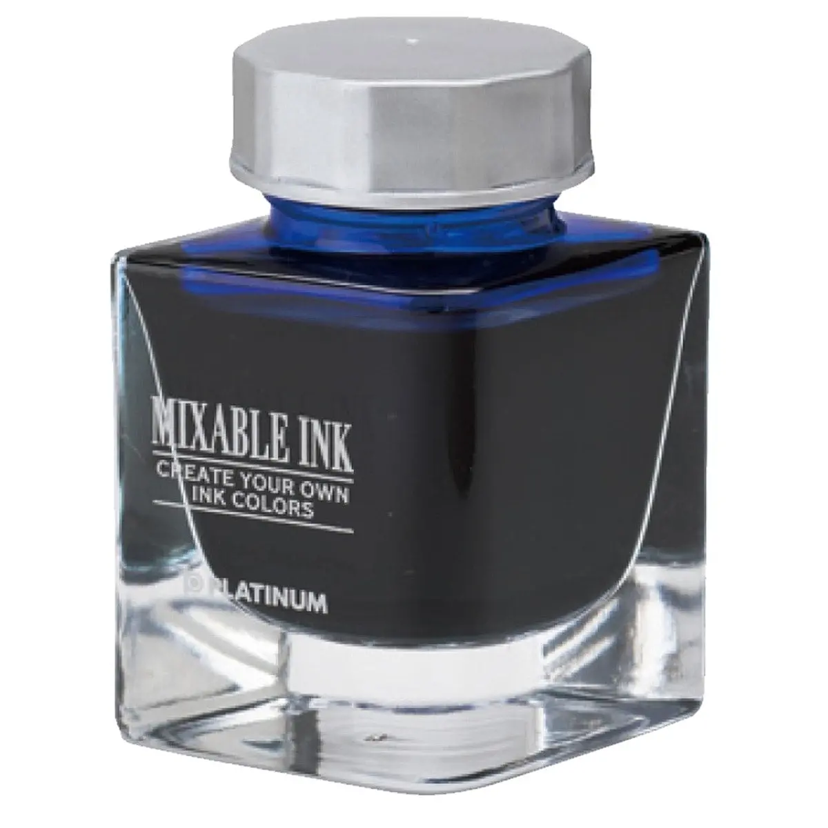 Platinum, Tintenglas, Mixable Ink Aurora Blue 1