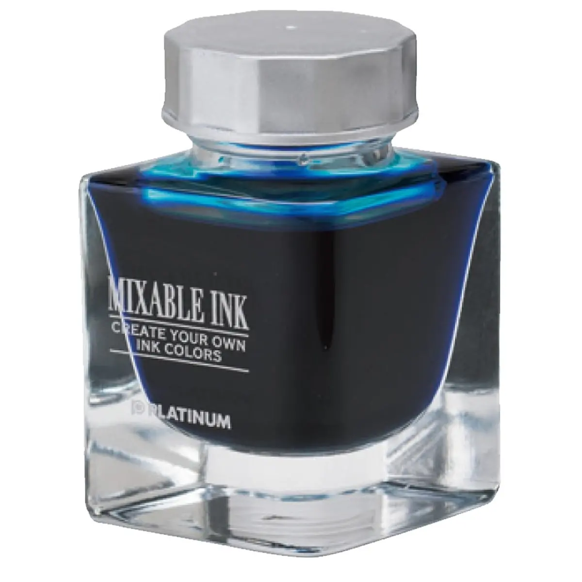 Platinum, Tintenglas, Mixable Ink Aqua Blue 1