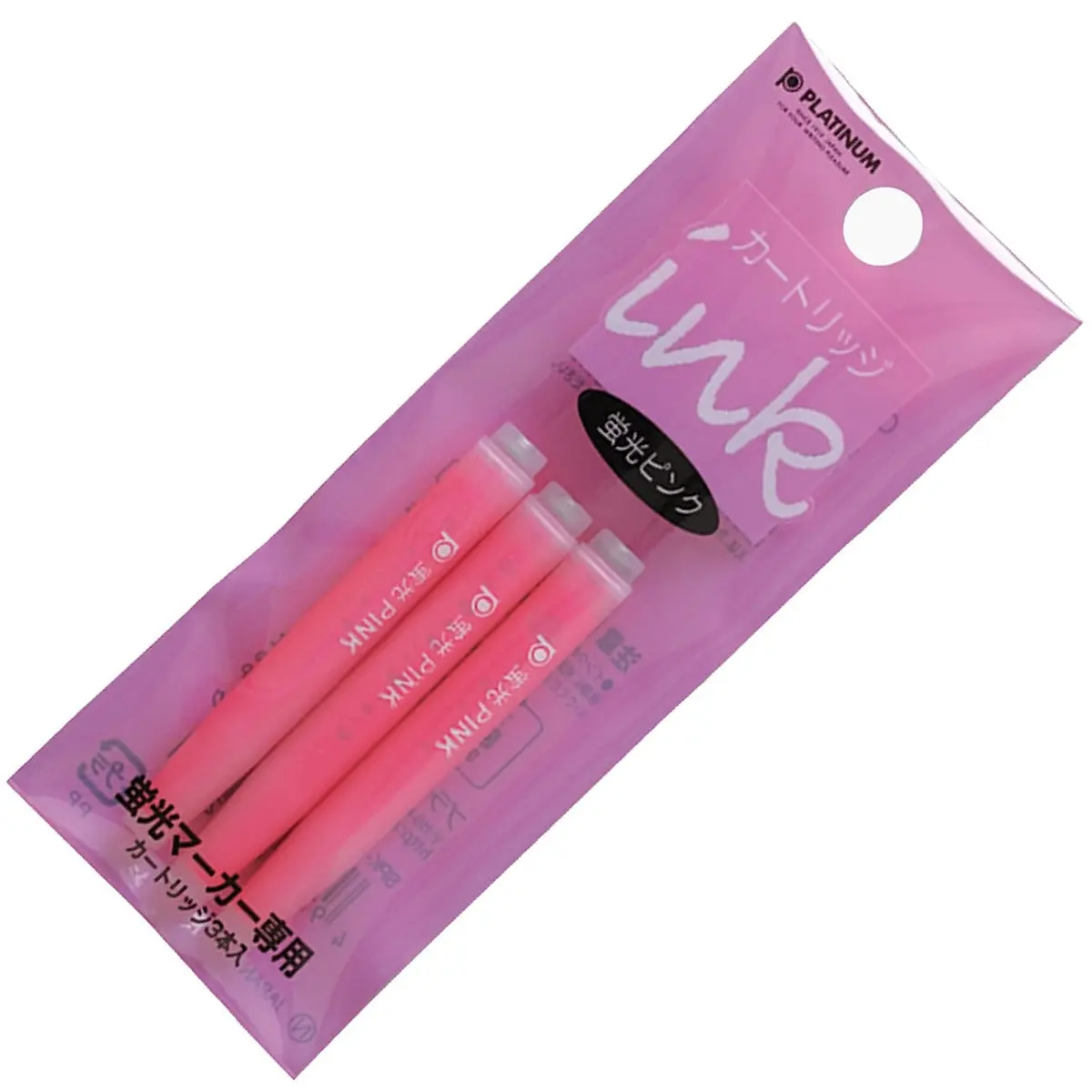 Platinum, Tintenpatrone, Highlighter Florescent Pink 1