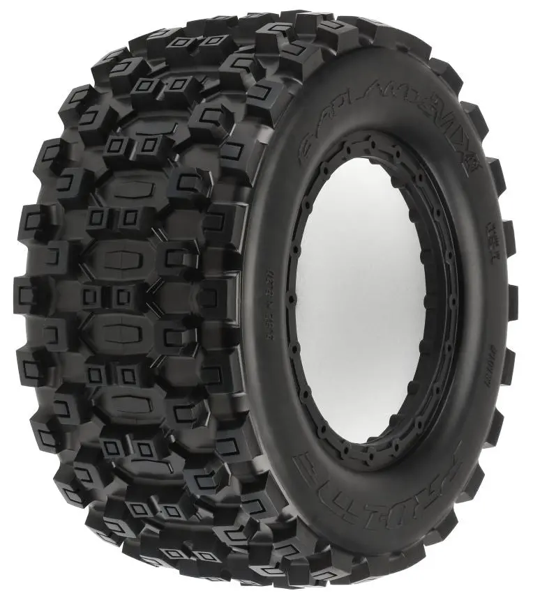 Pro-Line Badlands Mx43 Pro-Loc All Terrain Tires: X-Maxx 1