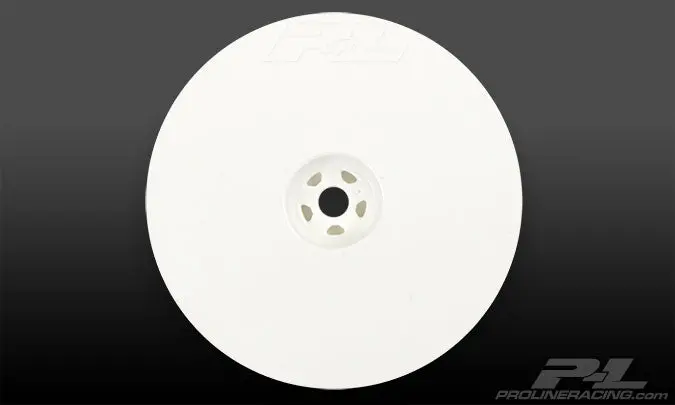 Pro-Line Velocity 2.2" Hex Rear White Wheels: White (Ae B66/B4/B6d) 1