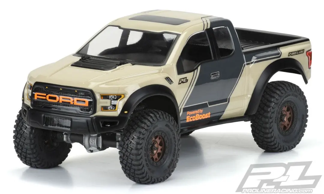 Pro-Line 2017 Ford F-150 Raptor Clear Body For 12.3" (313Mm) 1