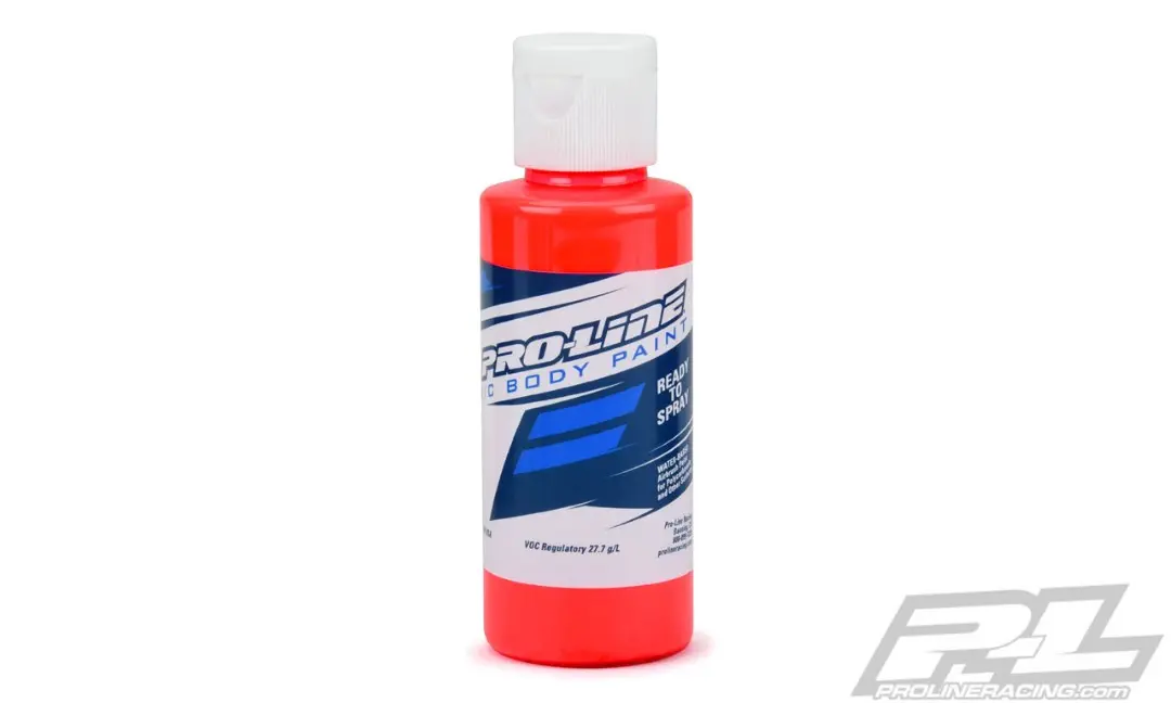 Pro-Line Rc Body Paint: Fluorescent Red (60Ml) 1