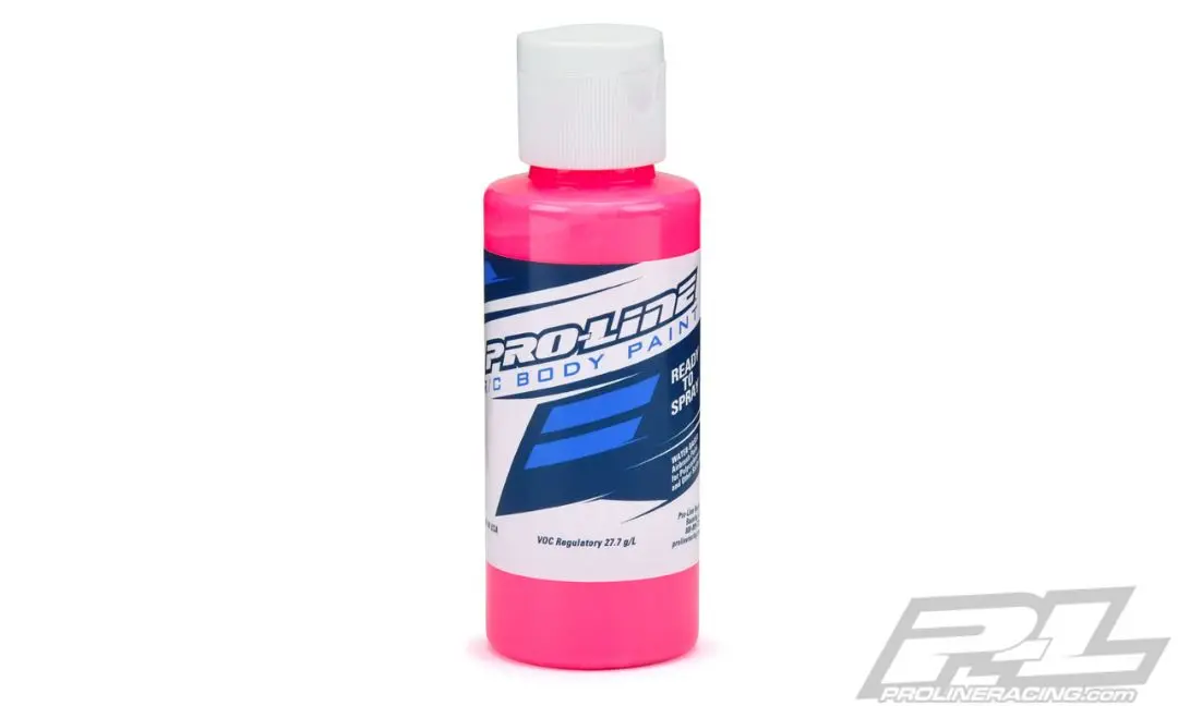 Pro-Line Rc Body Paint: Fluorescent Pink (60Ml) 1