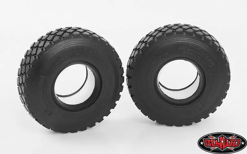 Rc4wd 1.9" Michelin X Force Xzl+ 14.00 R20 X4 Tires 4.23" Od (2) 1