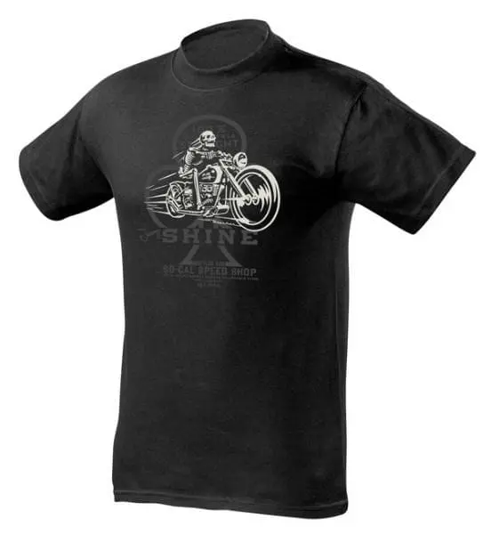 So-Cal Speed Shop Shine Bike Graphic T-Shirt – Short Sleeve Cotton Tee (Model Sojsm-1504Tc10S) 1