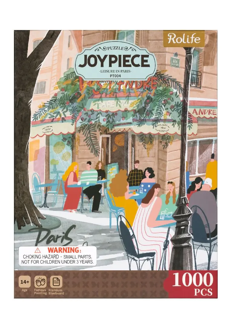 Rolife Leisure In Paris 1000 Piece Jigsaw Puzzle 1
