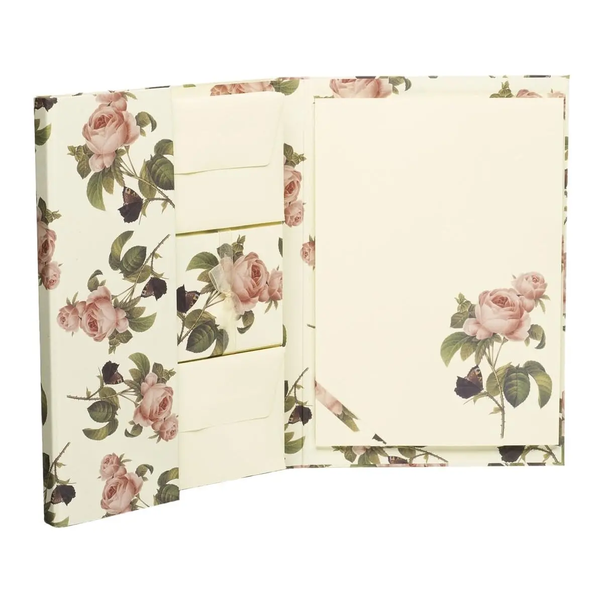 Rössler, Briefpapiermappe Poesie, Chamois 20/5/25 Stk. Ft.7, Bedruckt 1