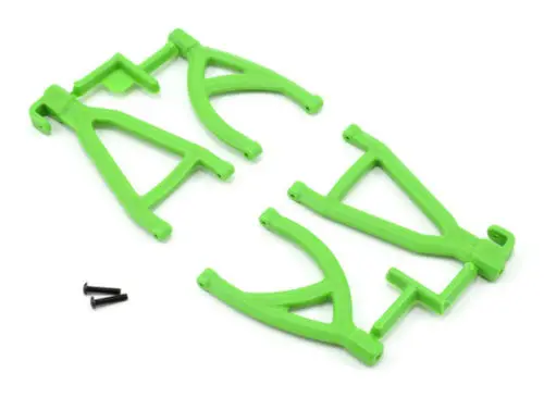 Rpm Rear A-Arms: 1/16Th E-Revo (Green) 1