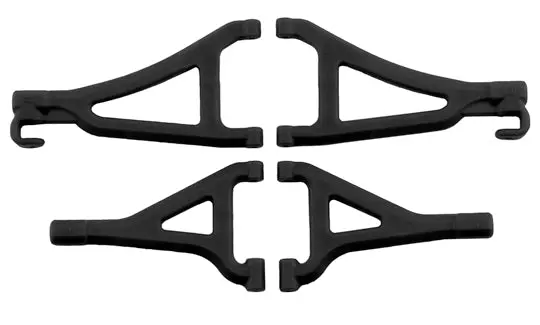 Rpm Front A-Arms For The Traxxas 1/16 E-Revo (Black) 1