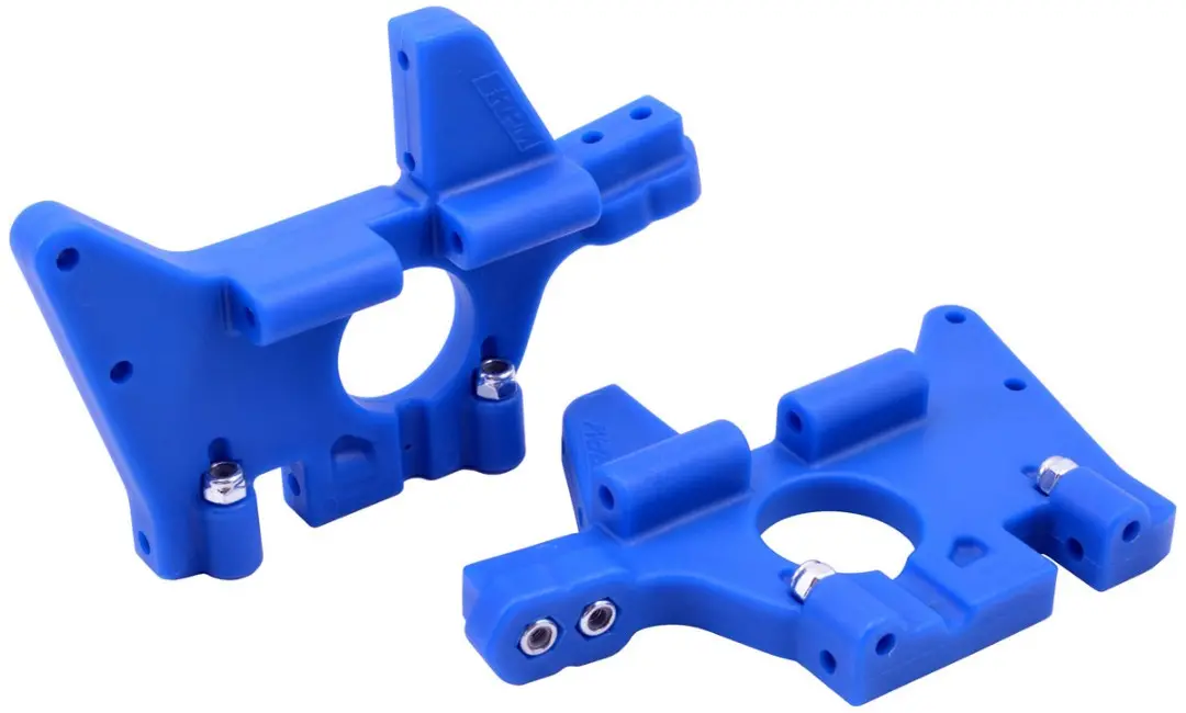 Rpm Front Bulkheads: Traxxas T-Maxx & E-Maxx (Blue) 1