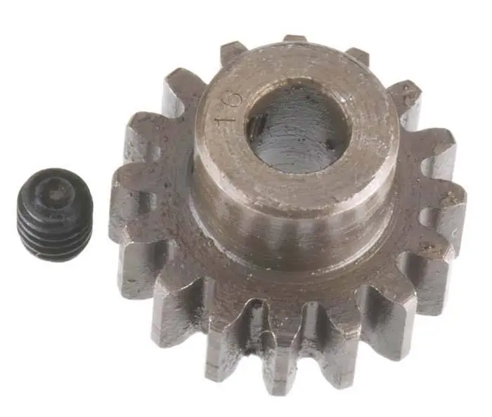 Robinson Racing Extra Hard Steel Pinion Gear 5Mm Bore: Mod1 (16T) 1