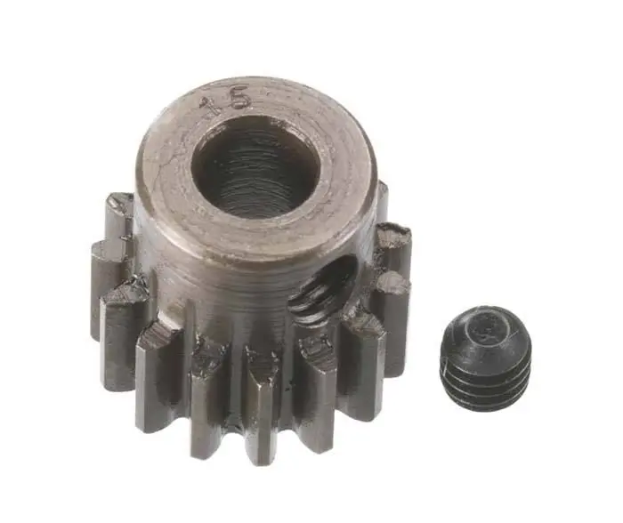 Robinson Racing Extra Hard Steel Mod.8 Pinion: 5Mm Shaft (15T) 1