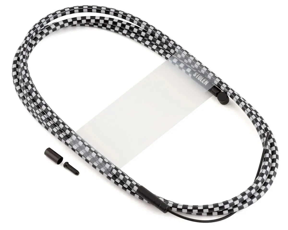 Stolen Bikes Whip Brake Cable Complete (Checkered) 1
