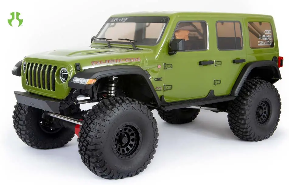 Axial Scx6 1/6 Scale 4Wd Jeep Wrangler Rtr (Green) 1