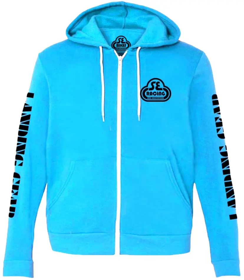 Se Bikes Hoodie We Ride As One Zip-Up Xl Baby Blue 1
