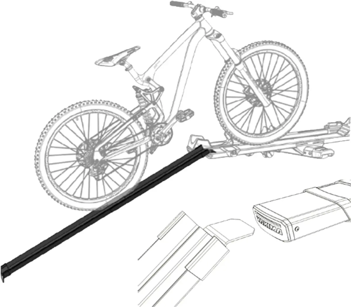 Yakima Ramp Up Kit - Add On For Hold Up 1