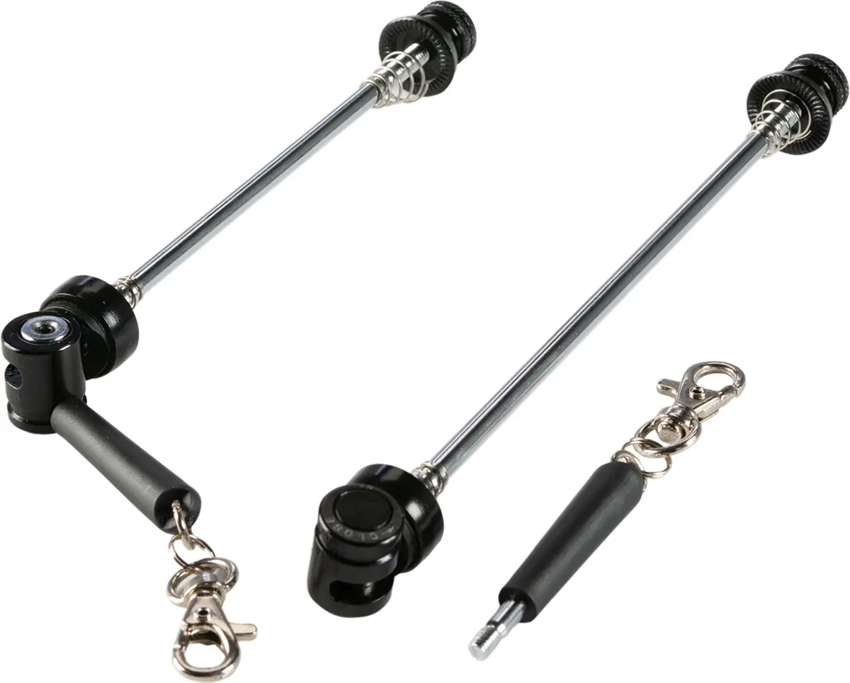 49N Safeguard Anti-Theft Quick Release Skewers - (Black) 1