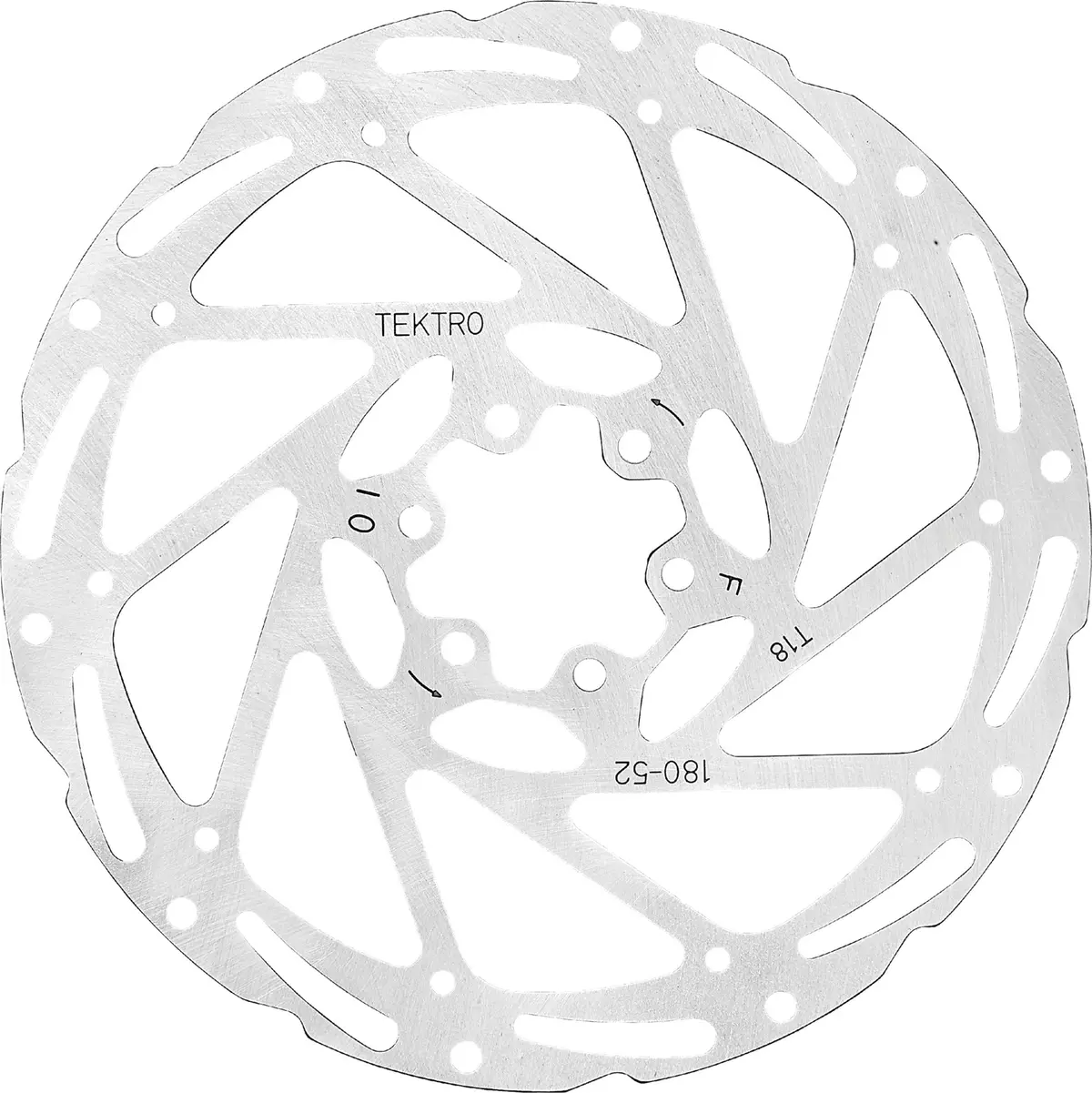 Tektro Tr-52 6-Bolt Rotor - 160Mm 1