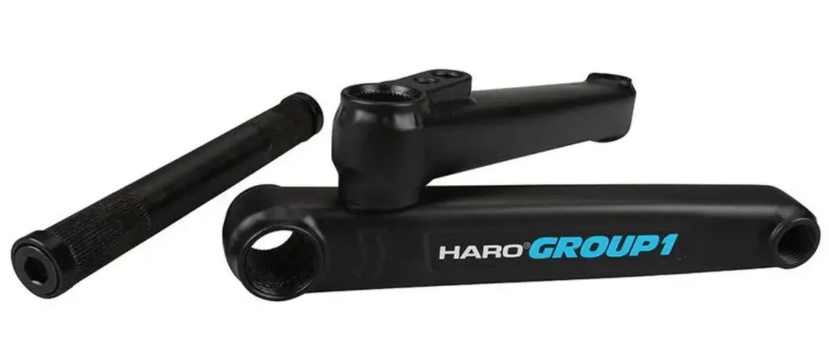 Haro Group 1 Bmx Crankset 175Mm - Black 1