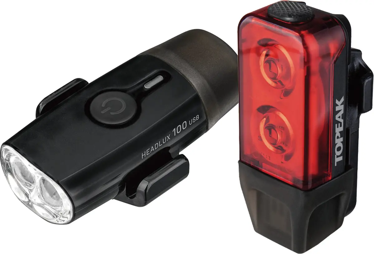 Topeak Powerlux Usb Combo Headlux 100 Usb & Taillux 25 1