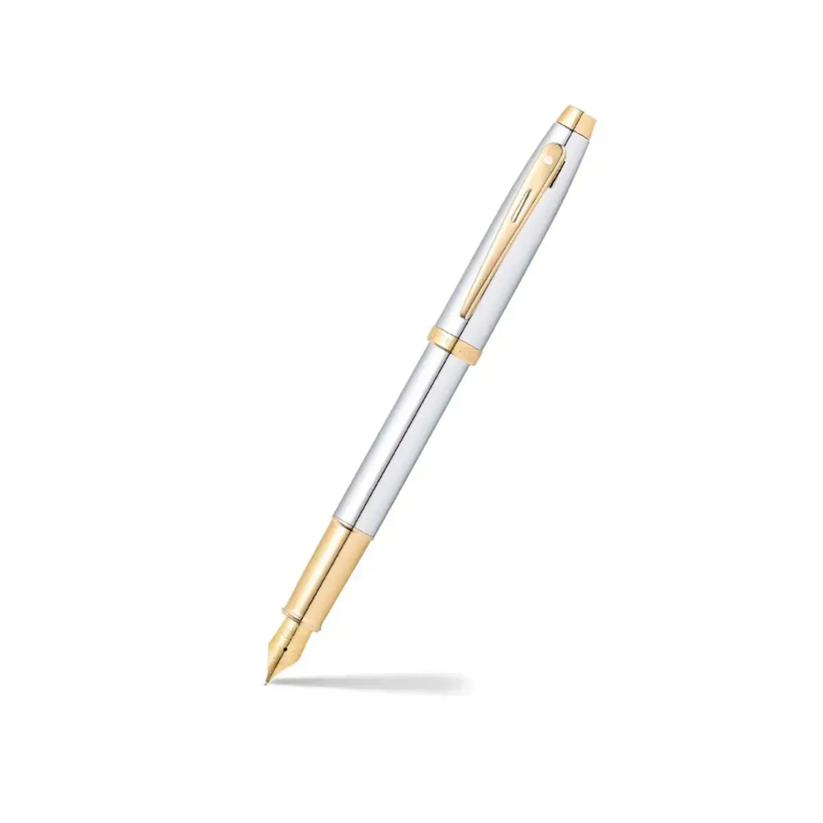 Sheaffer Füller 100 Gold, Stahfeder, Silber 1