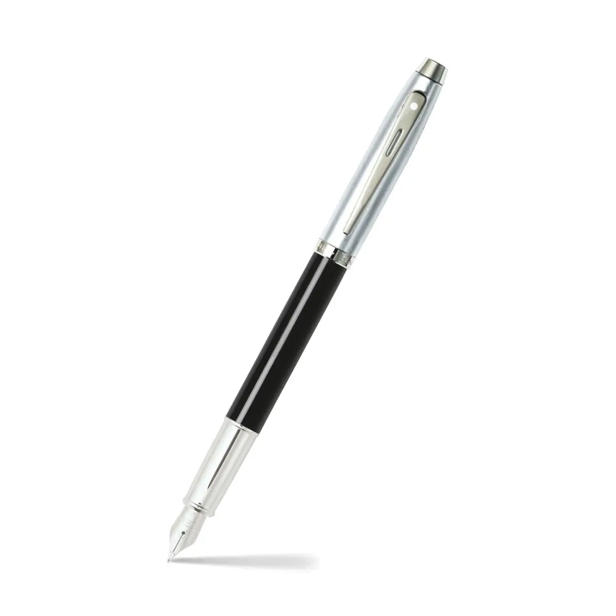 Sheaffer Füller 100 Silber, Stahfeder, Schwarz 1