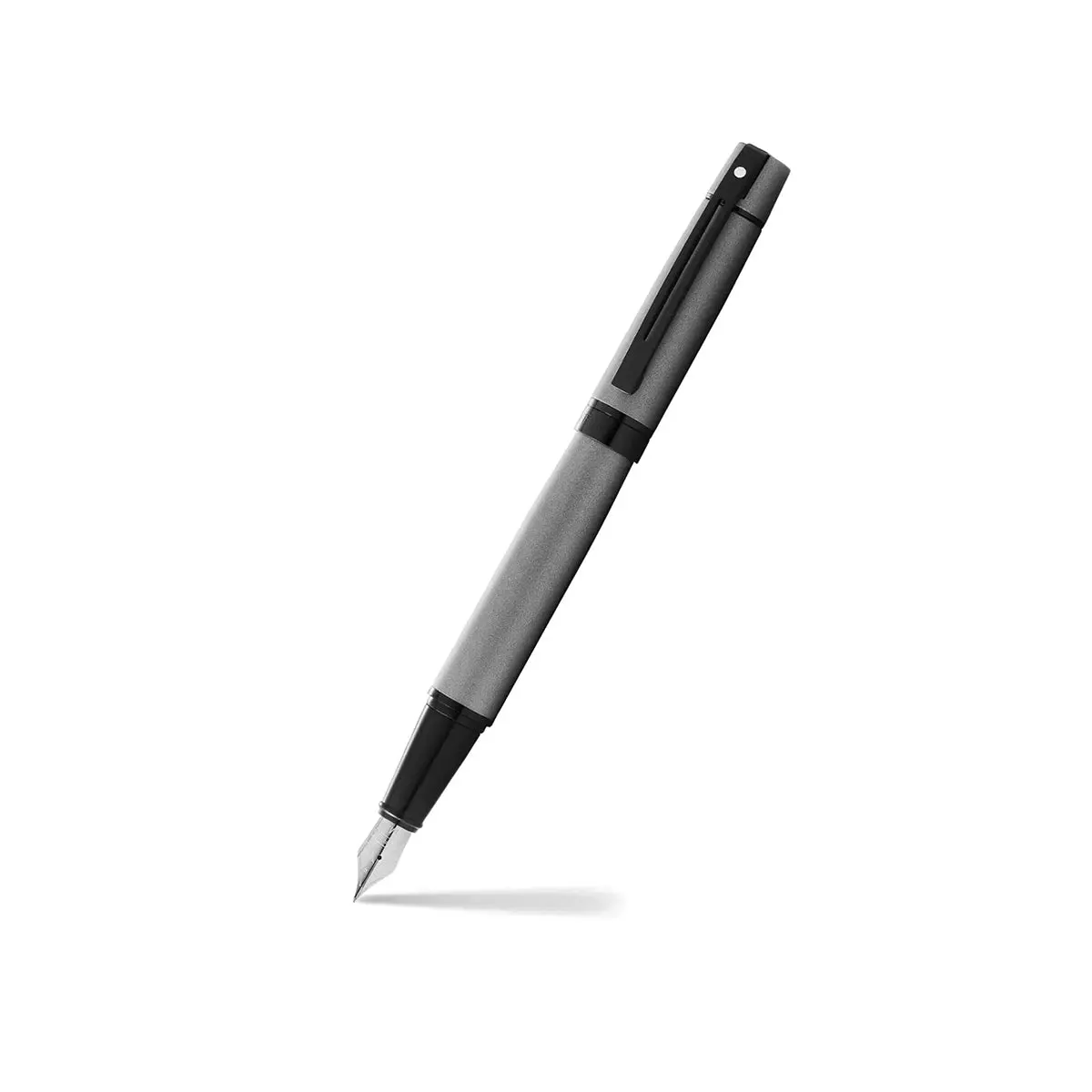 Sheaffer Füller 300 Schwarz, Stahfeder, Dunkelgrau 1