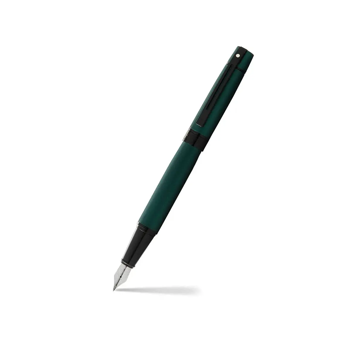 Sheaffer Füller 300 Schwarz, Stahfeder, Grün 1