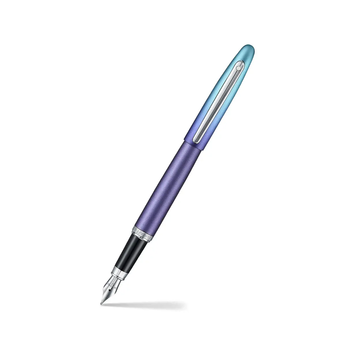 Sheaffer Füller Expressions Silber, Stahfeder, Dunkelblau 1