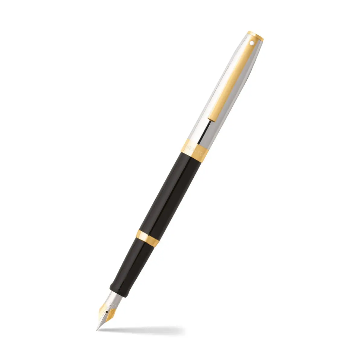 Sheaffer Füller Sagaris Gold, Stahfeder, Schwarz 1