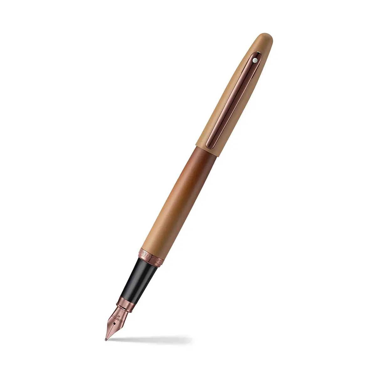 Sheaffer Füller Vfm Farbig, Stahfeder, Braun 1