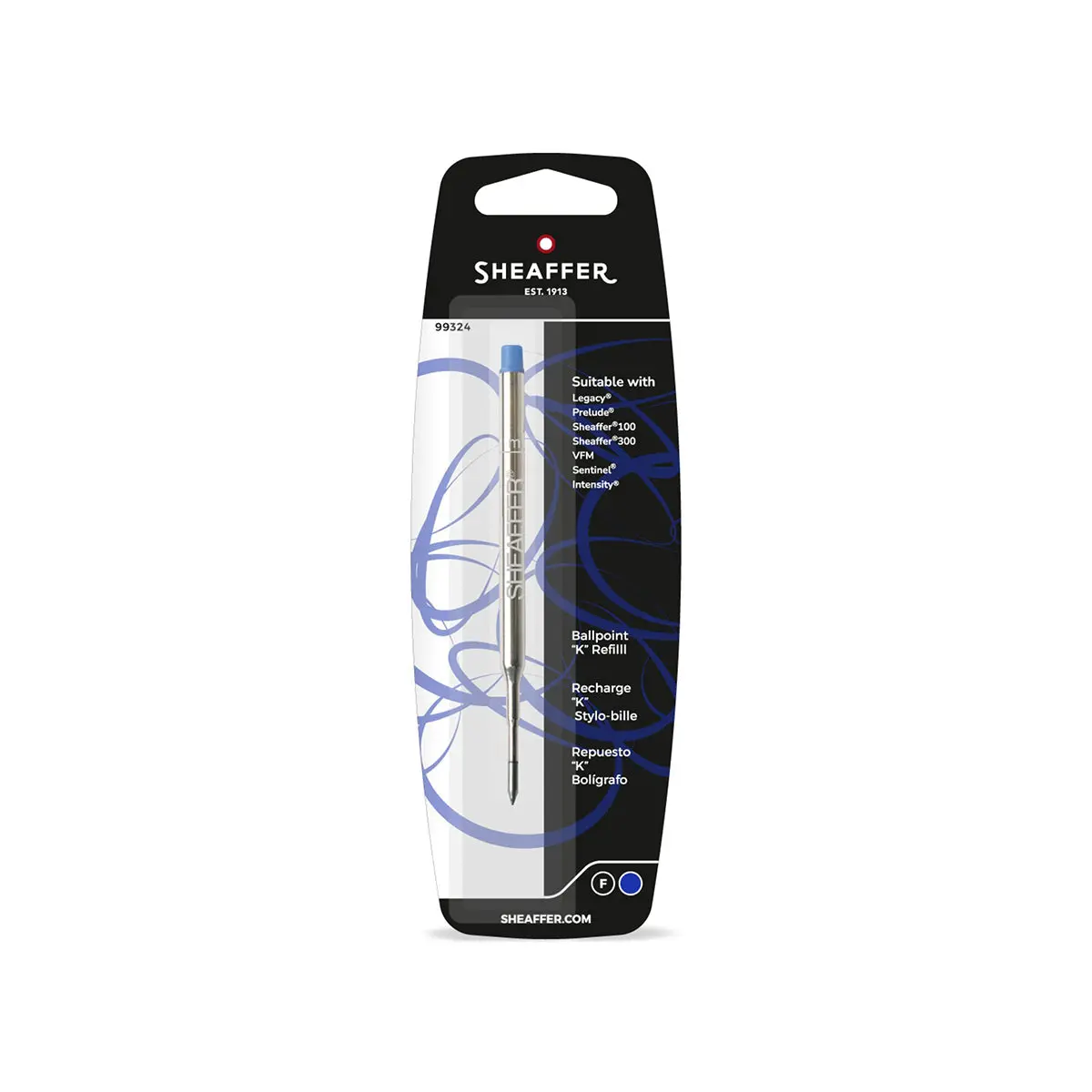 Sheaffer Kugelschreibermine Fein, Blue 1