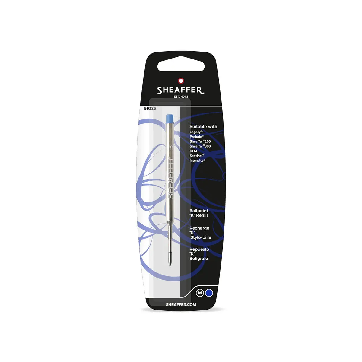 Sheaffer Kugelschreibermine Mittel, Blue 1
