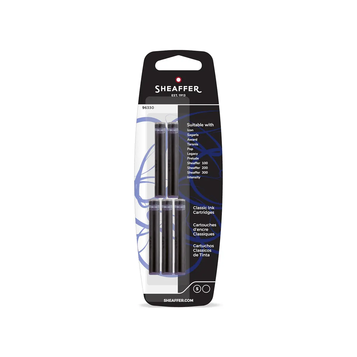 Sheaffer Tintenpatrone 5 Stk., Black23 1