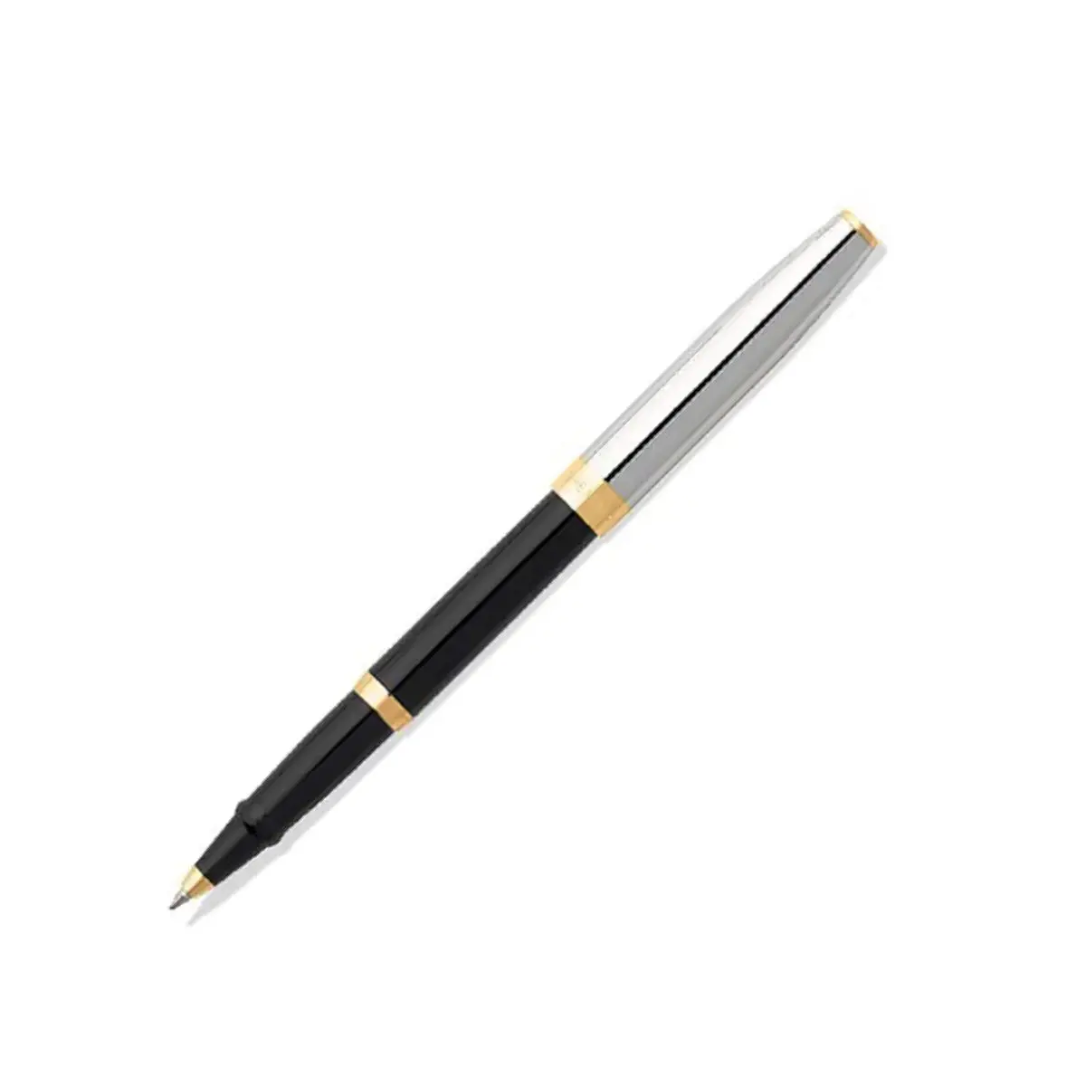 Sheaffer Tintenroller Sagaris Chrome/Gold, Black 1