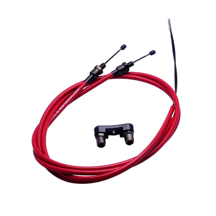 Snafu Astroglide V2 Dual Lower Gyro Cable (Red) 1